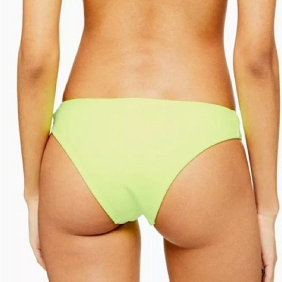 TopShop Velour Knot Bikini Bottom size 4 - Picture 2 of 6